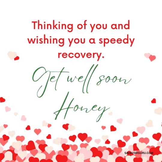 Get Well Soon Messages for Girlfriend