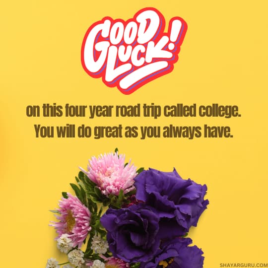 Best Wishes for College