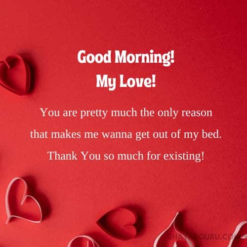 good morning love message for boyfriend