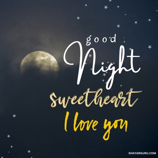 good night message for my love