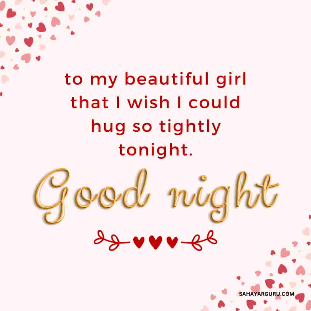 Sweet Good Night Wishes for Girlfriend