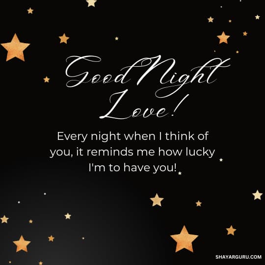 Good Night Message To My Sweetheart
