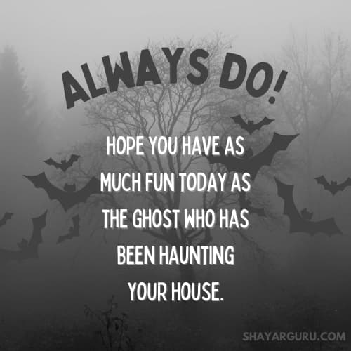 Halloween Greetings Card Messages