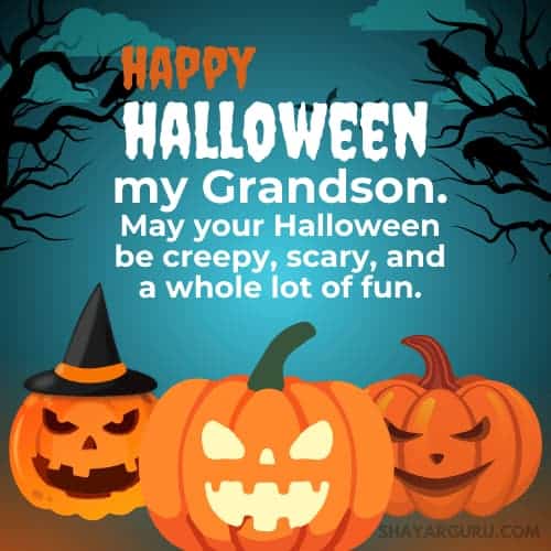 Halloween Wishes For Grandson From Grandfather
