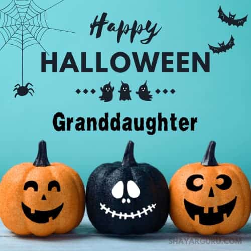 Halloween Wishes for Granddaughter