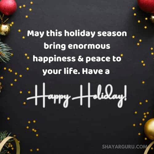 happy holidays greetings