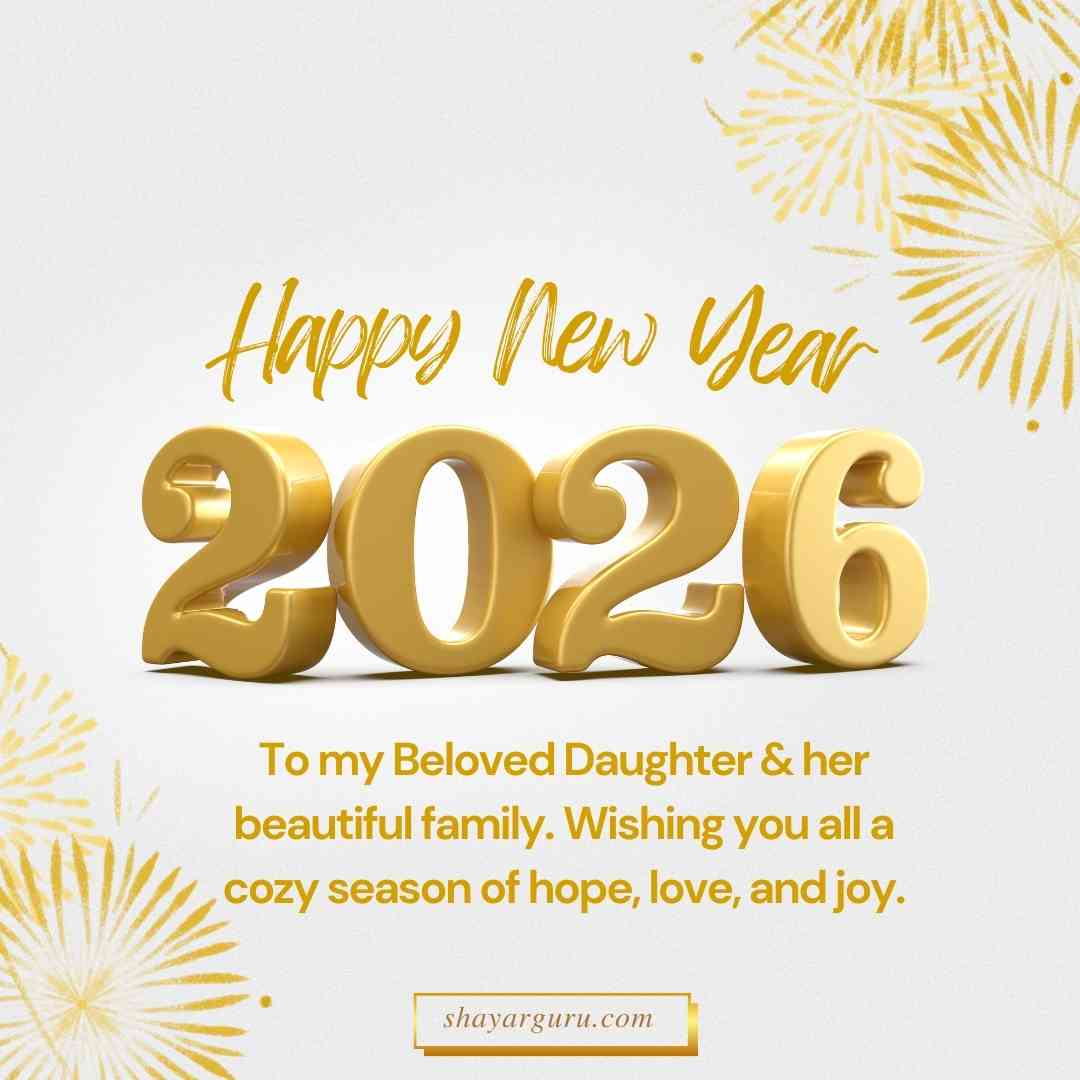 New Year Wishes for Daughter