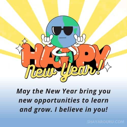 Happy New Year Wishes for Students
