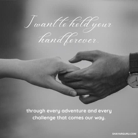 hold my hand forever quote