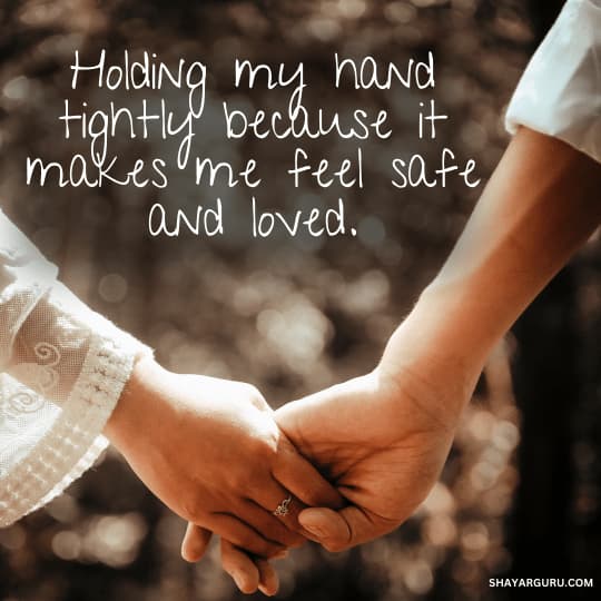 hold my hand quote