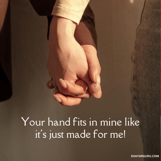 holding hands quote