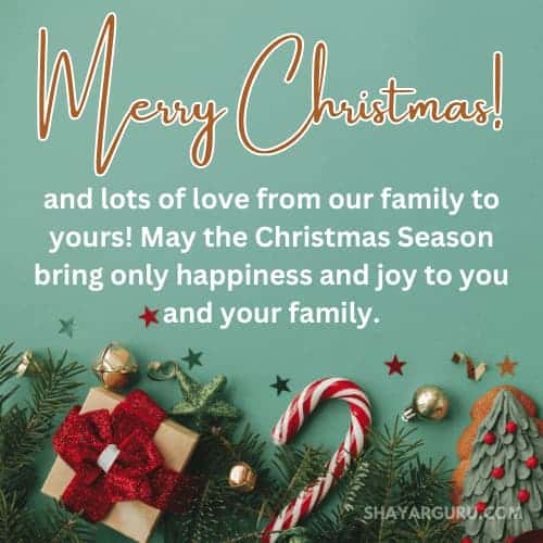 lovely christmas message