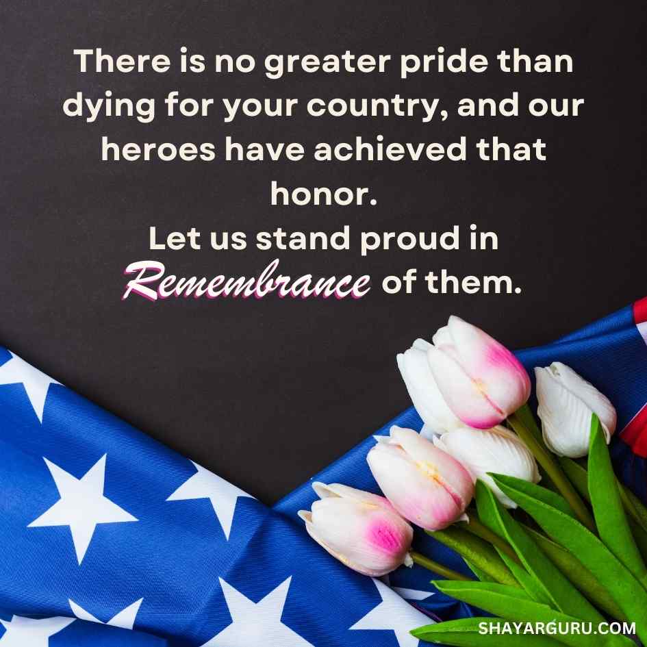 memorial day message to a friend