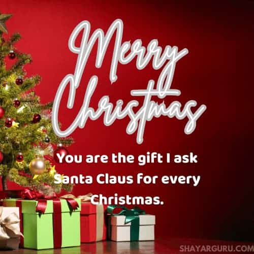Merry Christmas wishes for girlfriend