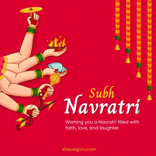Navratri Greetings for Relatives
