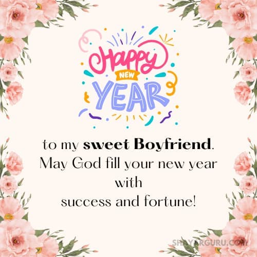 new year sweet messages for boyfriend