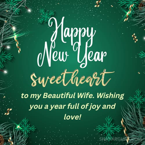 new year wishes for wife