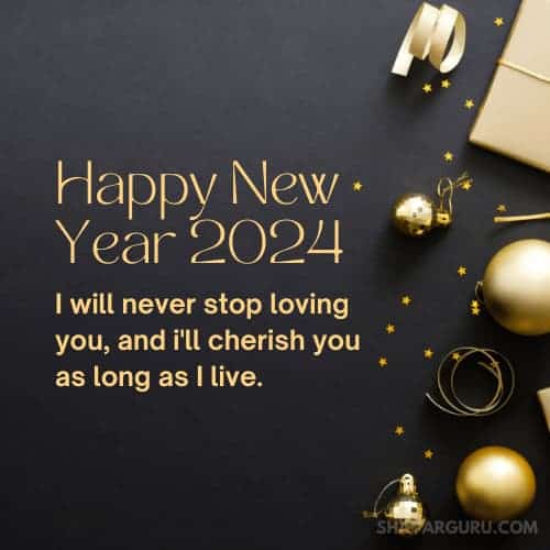 new year love message for my love