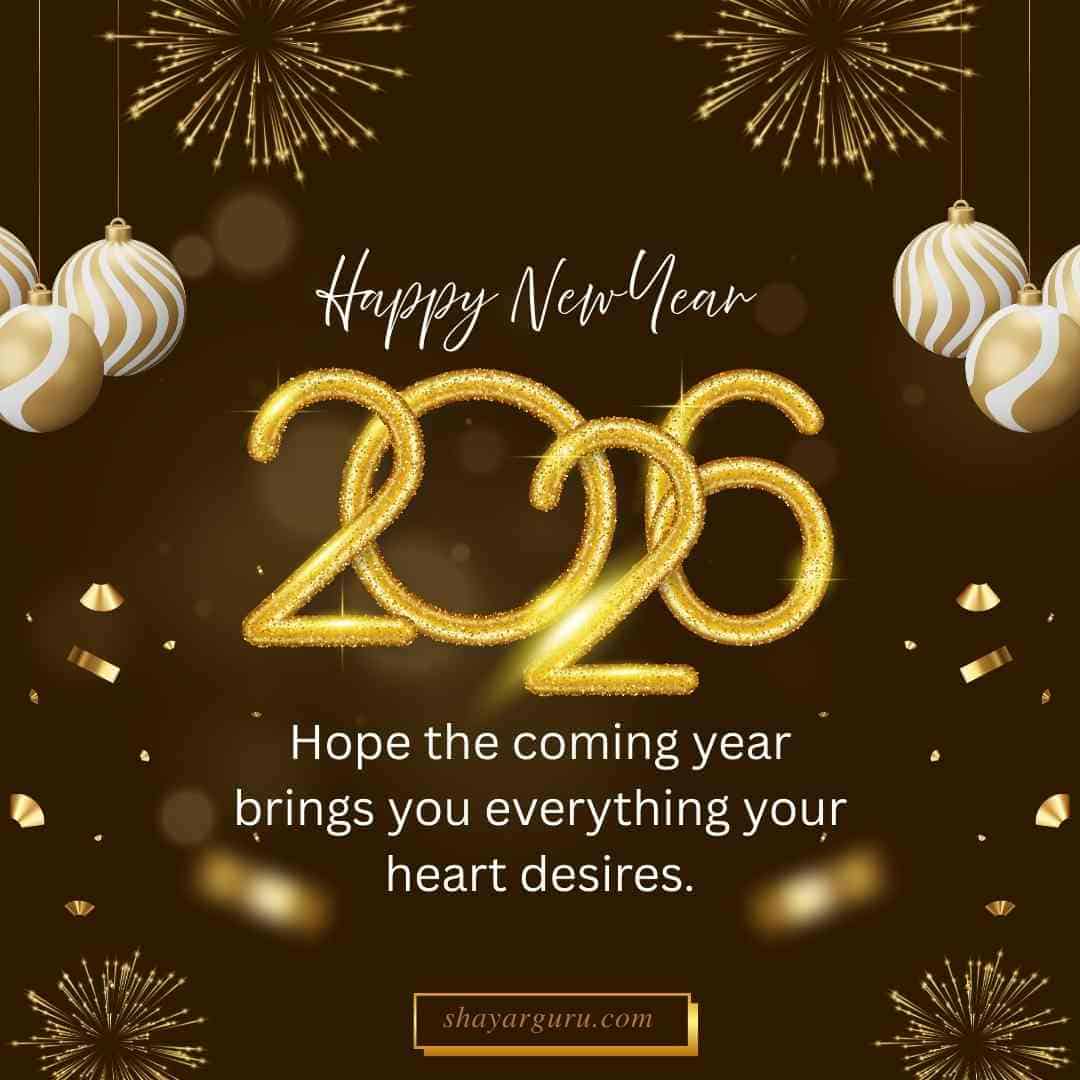 New Year Wishes for Son from Mom