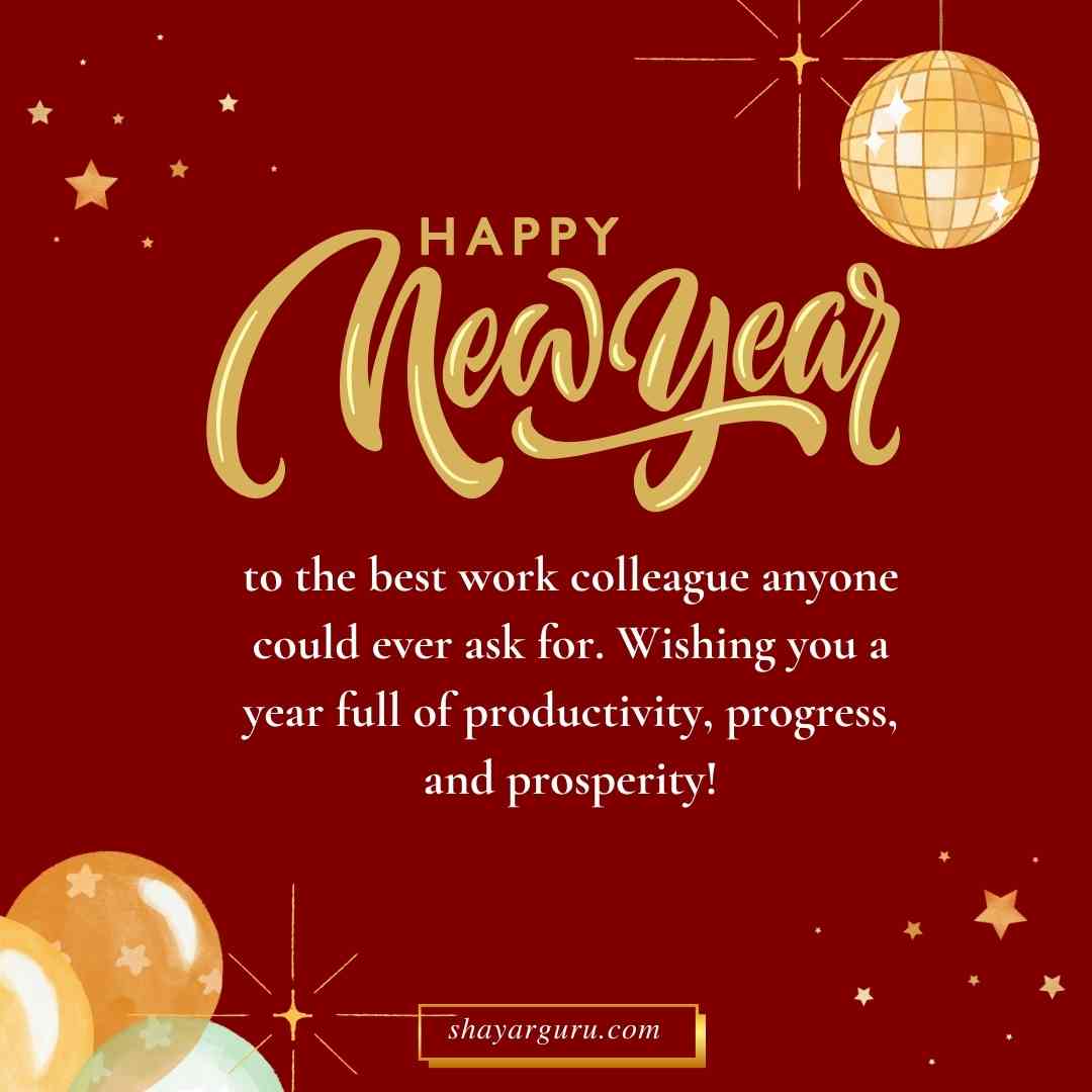 New Year Wishes for Colleagues