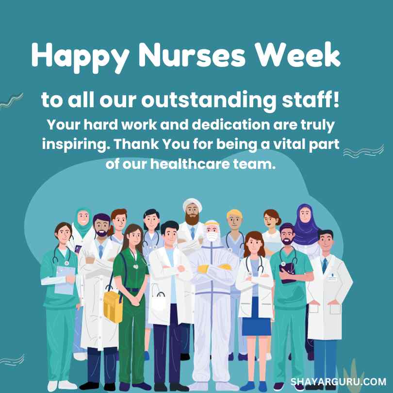 nurses week message to staff