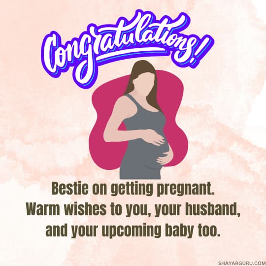 Pregnancy Wishes for Friend