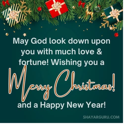 Religious Christmas & New Year Wishes