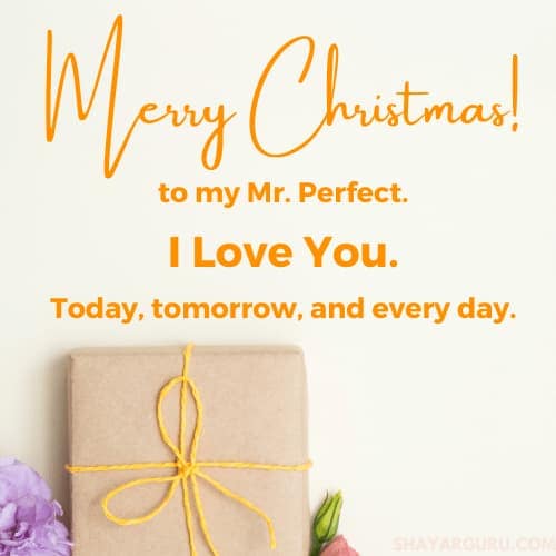 Romantic Christmas Wishes For Husband