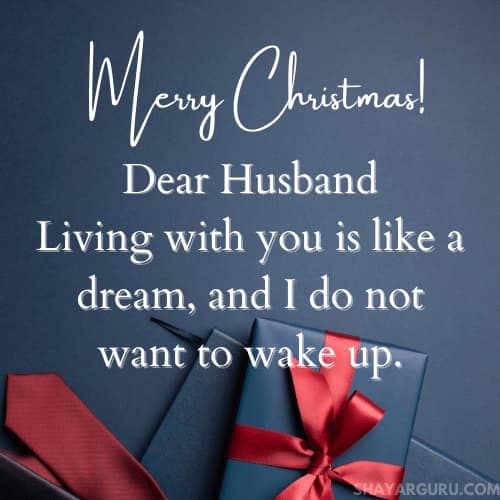 romantic christmas wishes for husband