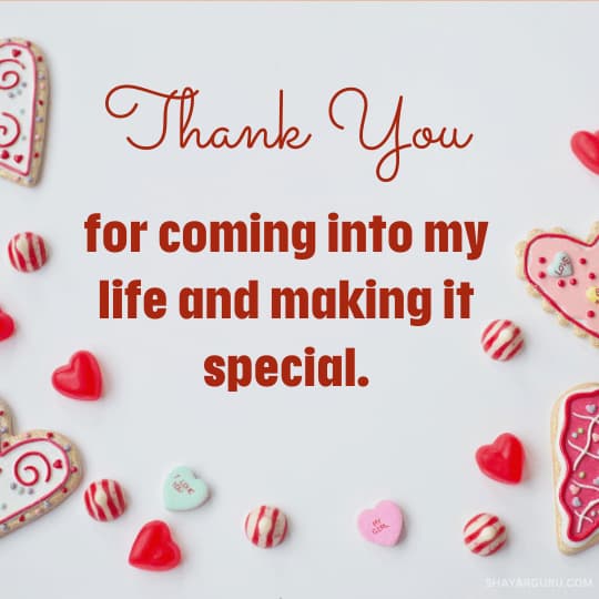 short appreciation message to my love