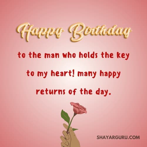Short Birthday Wishes For Boyfriend
