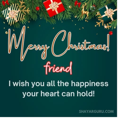 Short Christmas Wishes For Friends