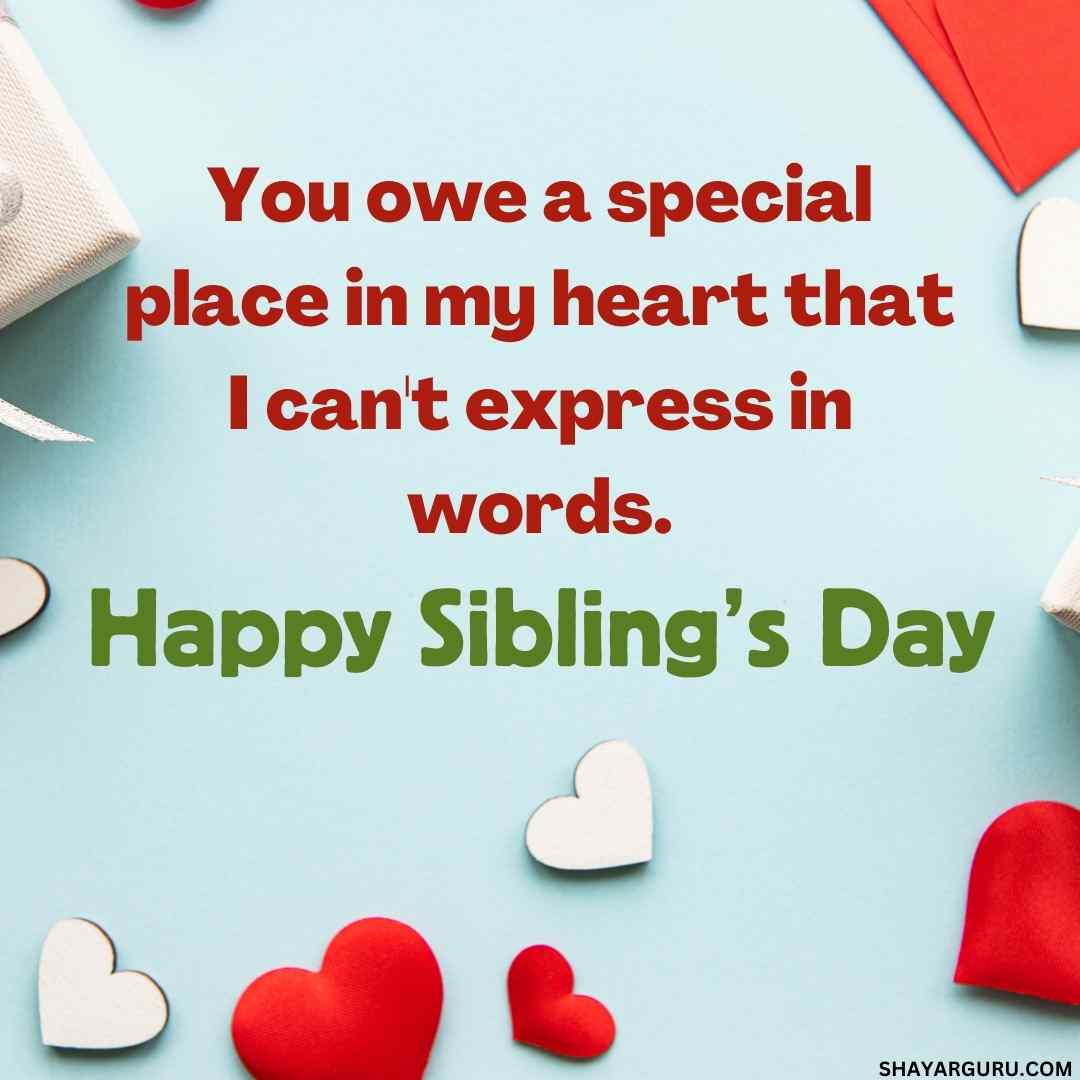 siblings day quotes