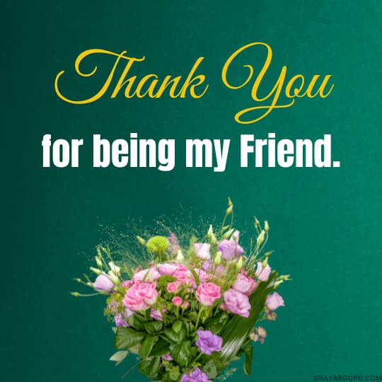 Thank You For Being a Friend