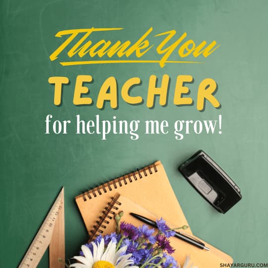 thank you teacher quote