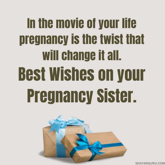 wishes for pregnant sister